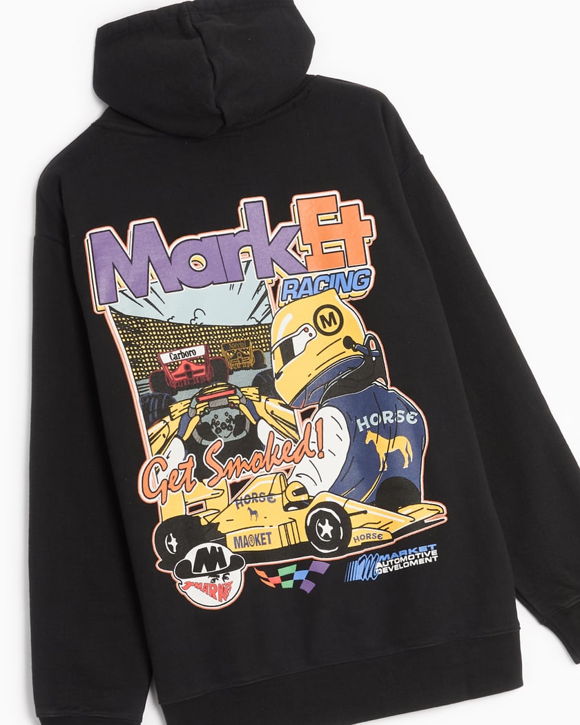 MARKET Express Racing Men s Hoodie Schwarz 397000509 0034 Online