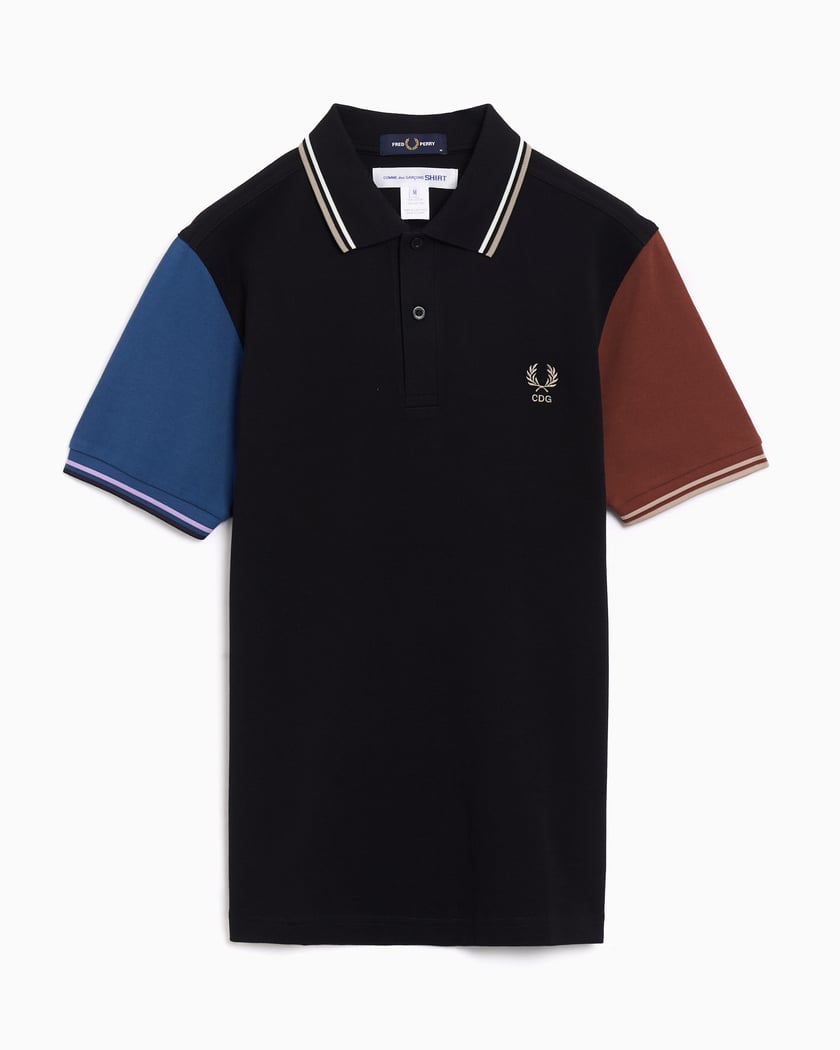 Comme Des Garçons Shirt x Fred Perry Men's Knit Polo Polo voor