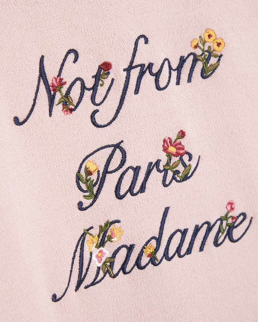 完璧 From Not Monsieur de Drôle Paris Sweater Men's Fleurs Madame 小物