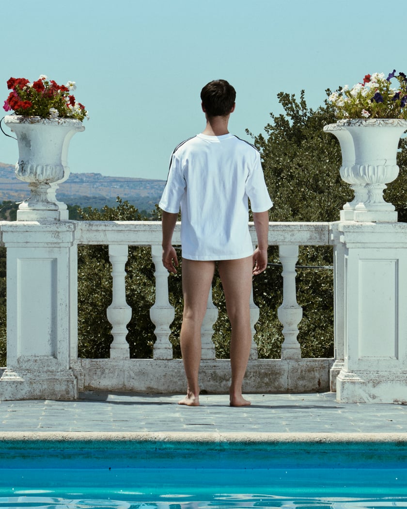 adidas Originals Oversize Men's T-Shirt White IZ2474