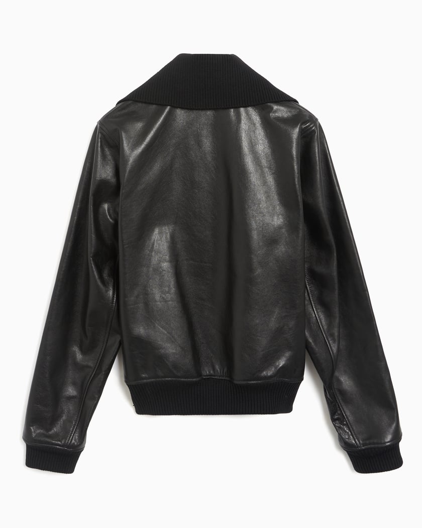 Our Legacy Pharos Men's Leather Bomber Black M2259MM