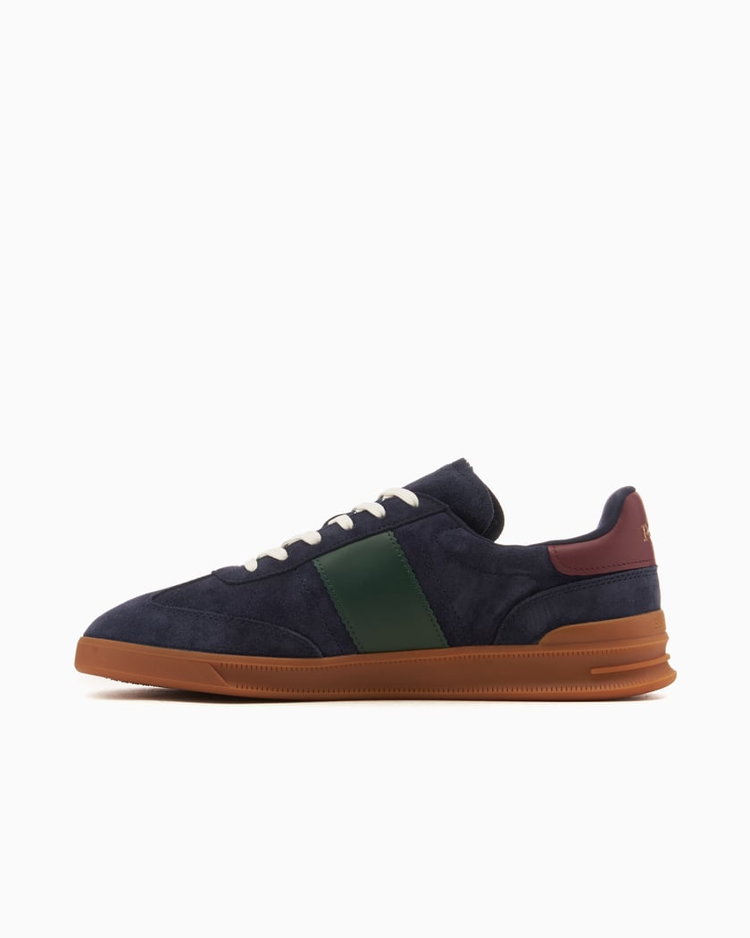 Polo Ralph Lauren Heritage Aera Suede Blue 809954903002 | FOOTDISTRICT