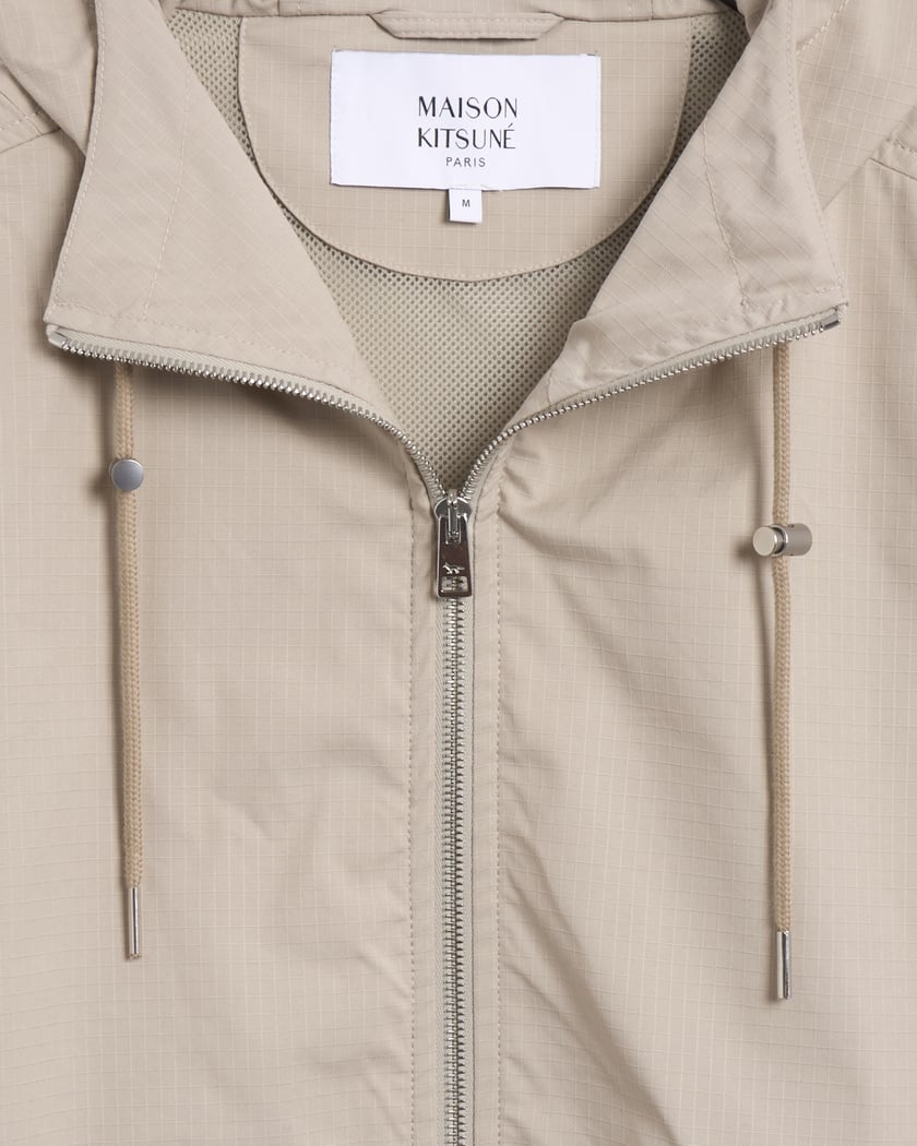 Maison Kitune ナイロンジャケット L ベージュ Maison Kitsuné Maison Kitsuné Men's Windbreaker Jacket