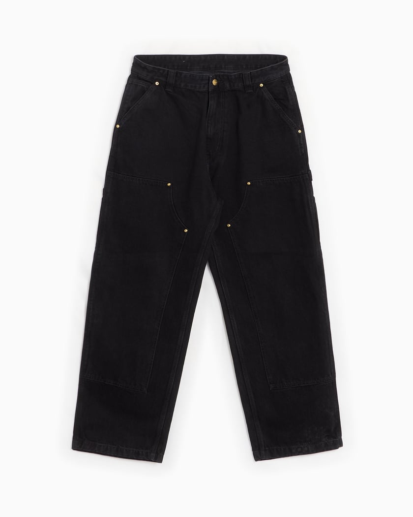 Carhartt WIP Nash Double Knee Unisex Carpenter Jeans Black