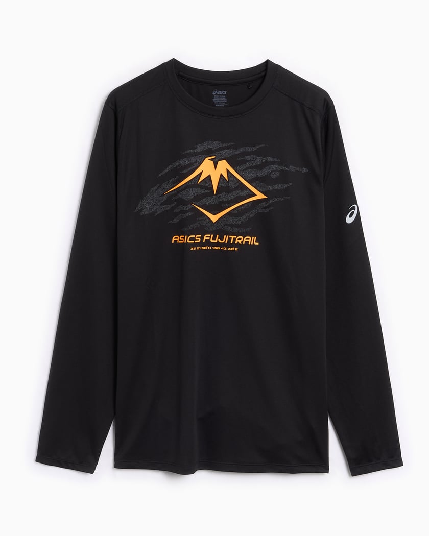 T-Shirt avec logo à manches longues ASICS Fujitrail pour homme
