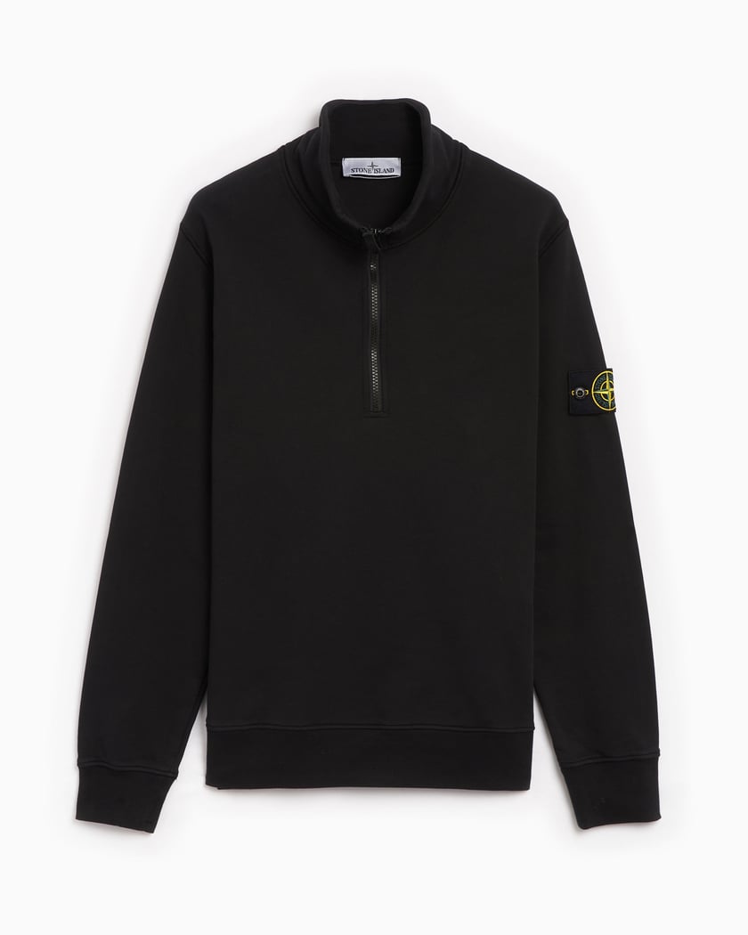 Mens stone island jumper black shop