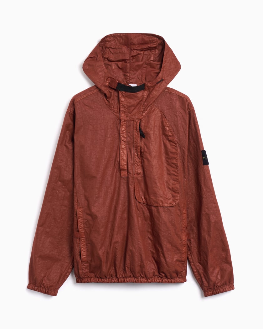 Stone Island Regular Men's Rain Jacket White Stone Island Regular Men's Rain Jacket White