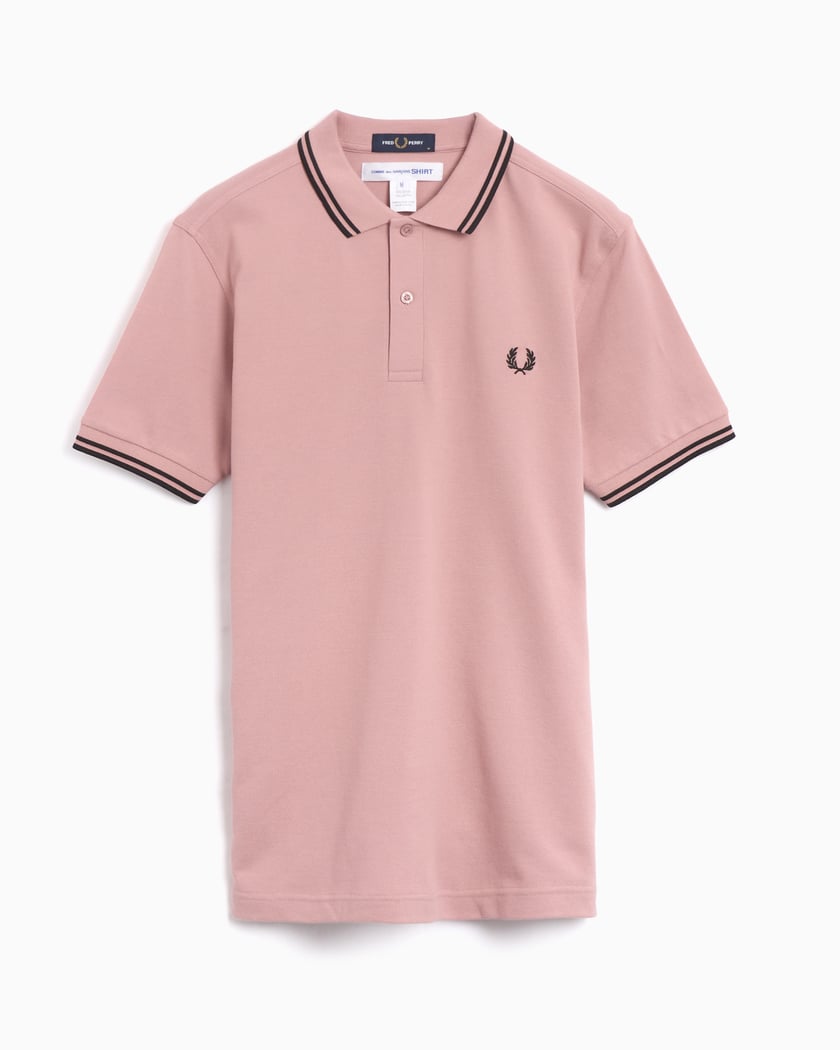 Comme Des Garçons Shirt x Fred Perry Logo Freedom Is Energy Men's