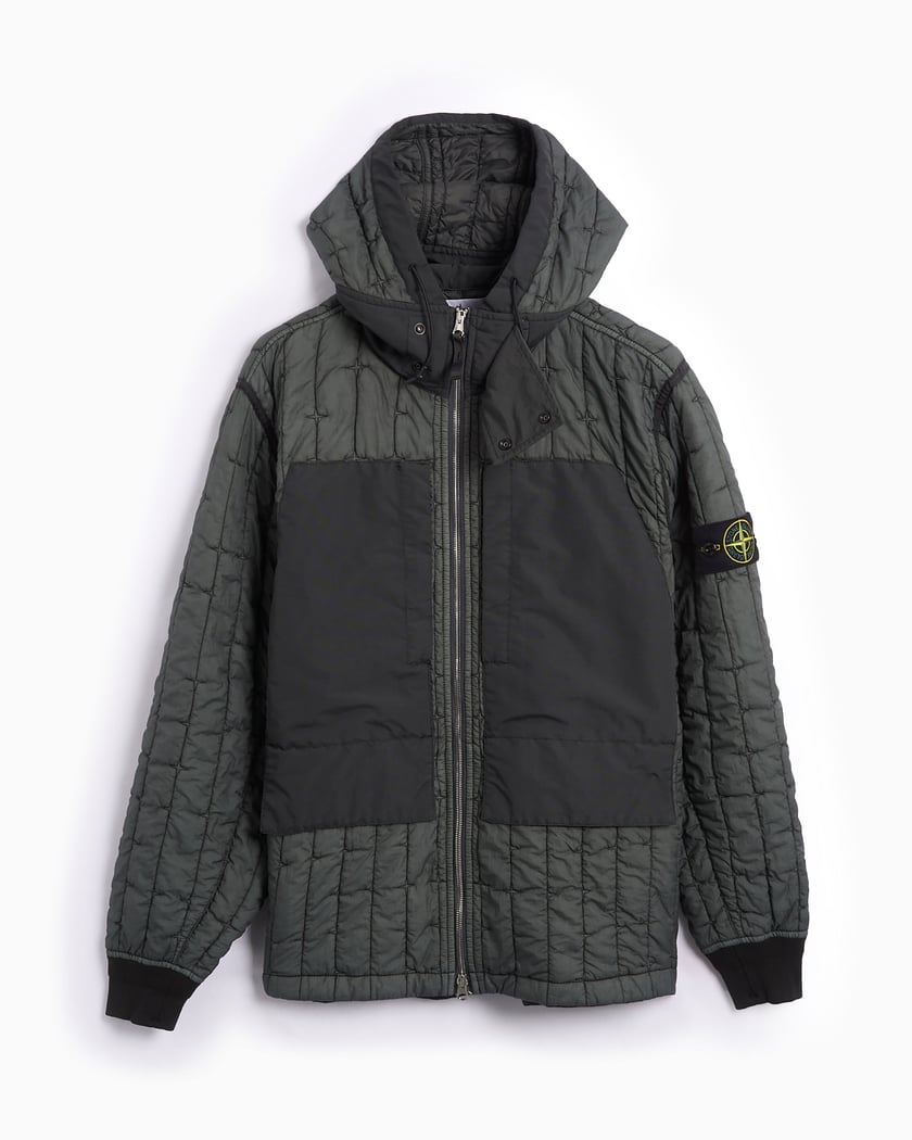 Stone Island Men's Waterproof Down Jacket Azul 801540831-V0020 