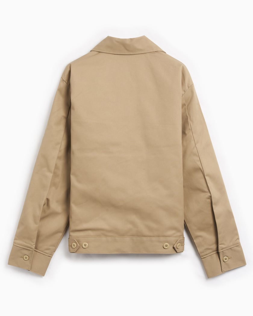 Dickies Lined Eisenhower Men s Work Jacket Beige DK0A4XK4KHK1 FOOTDISTRICT