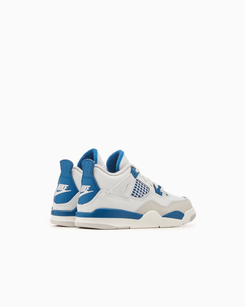 Air Jordan 4 Retro Military Blue PS White BQ7669 141 FOOTDISTRICT