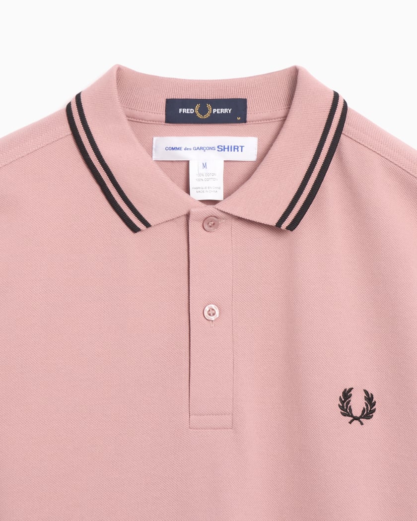 Comme Des Garçons Shirt Men's Polo Shirt Pink FO-T501-S25-2