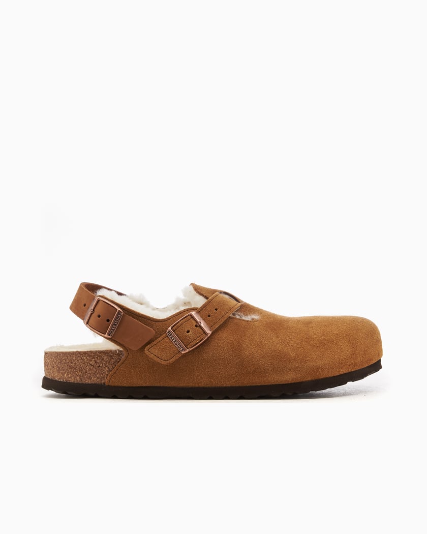 BIRKENSTOCK Tokio Inside Shearling Suede Leather Regular BIRKENSTOCK Tokio Inside Shearling Suede Leather Regular