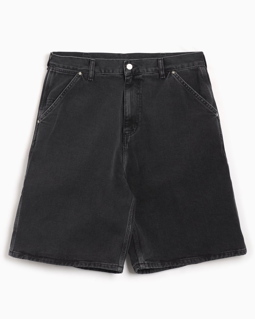 Carhartt WIP Rivet Men s Denim Shorts Noir I034319 8906 FOOTDISTRICT