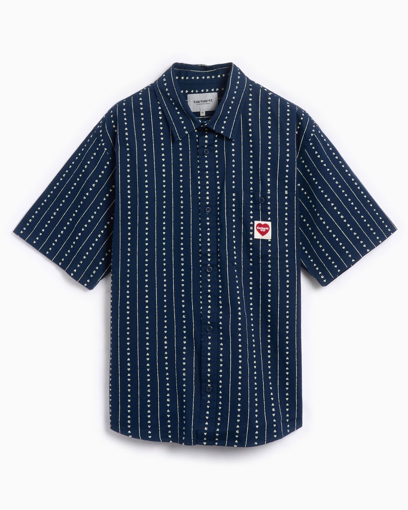 Carhartt WIP American Script Unisex T-Shirt Blue I029956