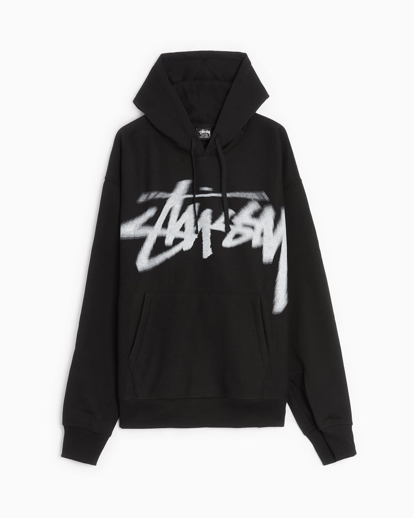 Stussy Dizzy Stock Men s Hoodie Negro 1924932 BLAC FOOTDISTRICT
