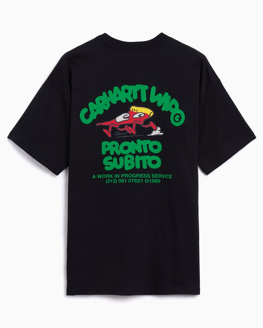 Tシャツ・カットソー CARHARTT WIP Men T-shirt Black I035195 89XX carhartt-wip-s-s-helix-t-shirt.jpg