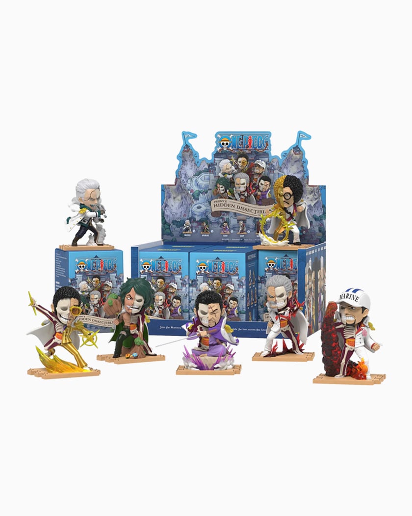 Mighty Jaxx One Piece Marines Edition Freeny's Hidden Dissectibles