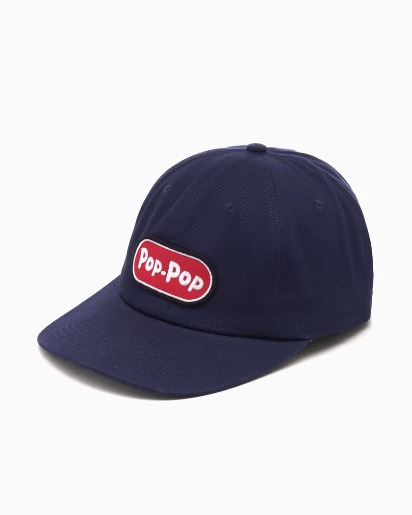 Pop Trading Company Sixpanel Unisex Cap Red POPSS25_08-004
