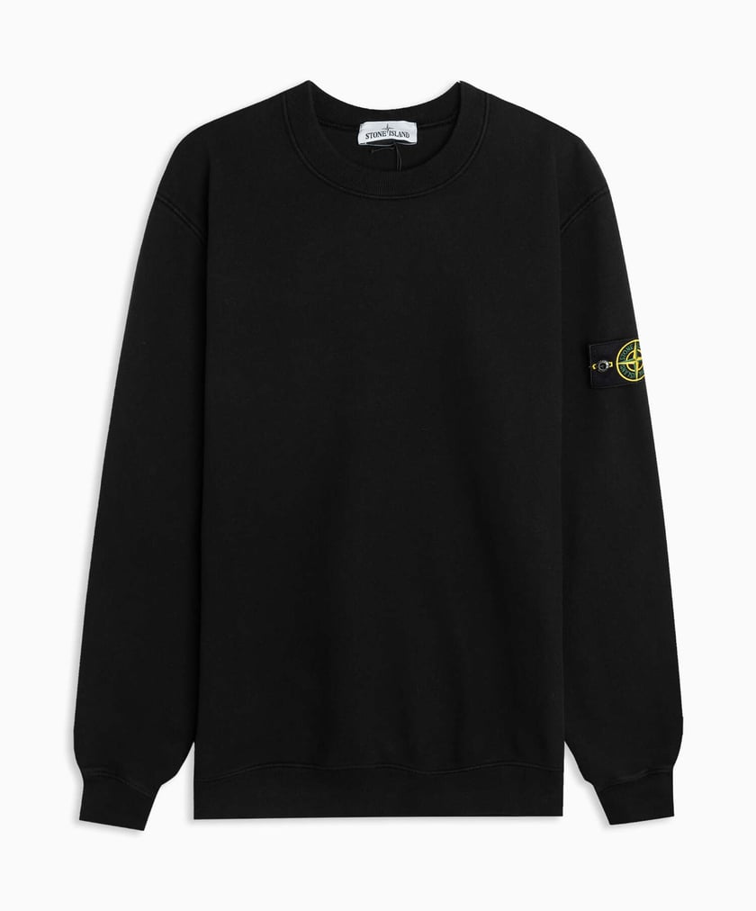 Stone island shop jumper black mens