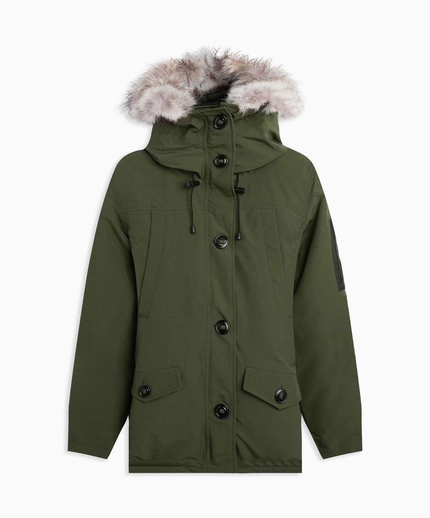 Parka Canada Goose Montebello Mujer Verde 2530L 49 Comprar Online