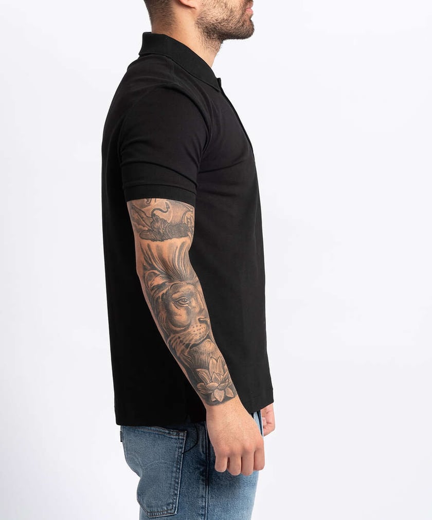 Lacoste LIVE Slim Fit Polo Black PH8004 00 031 Buy Online at