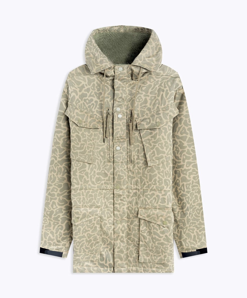 Maharishi Camo Cargo Smock Mil Spec Men s Jacket Multi 6340