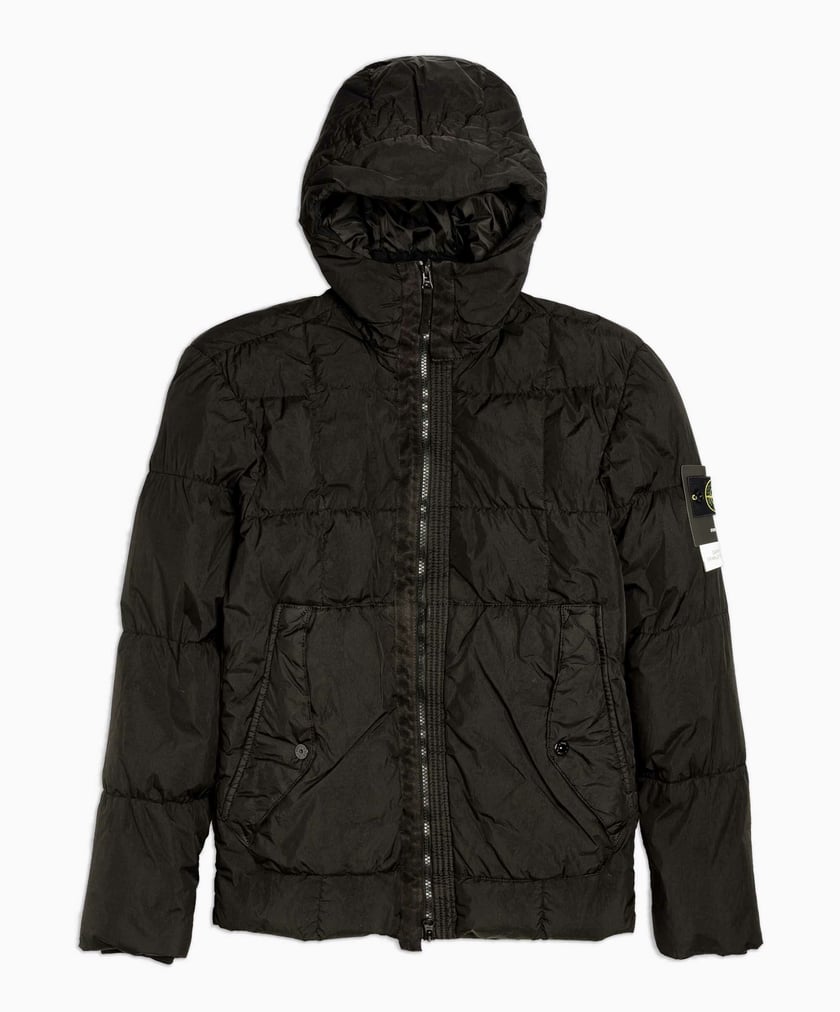 Stone island crinkle reps nylon down filled parka store