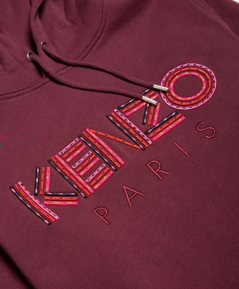 Sudadera Kenzo Paris con Capucha Burdeos F965SW3614ME 23 Comprar