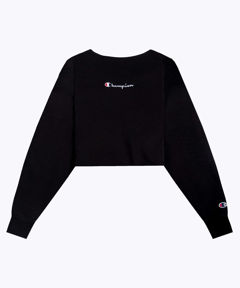 Champion crewneck croptop sale