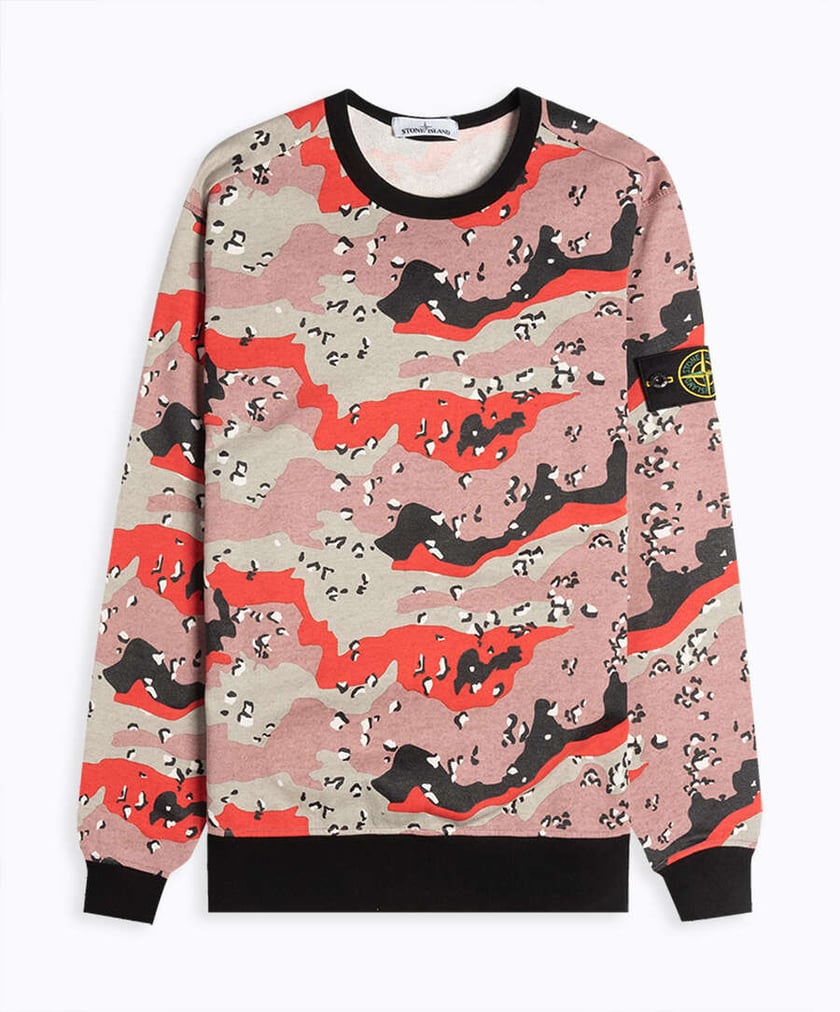 Stone island camo shop hoodie