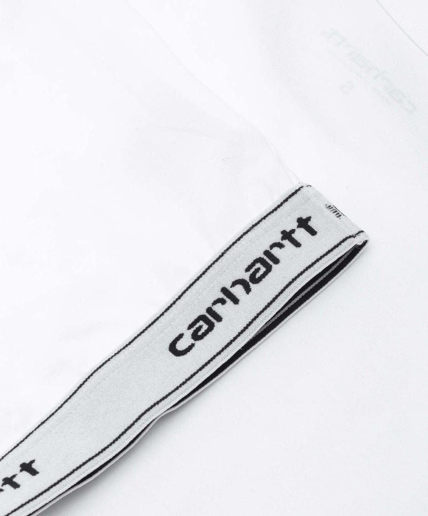 Camiseta Crop-Top Carhartt WIP Script Mujer Blanco I027559-0290