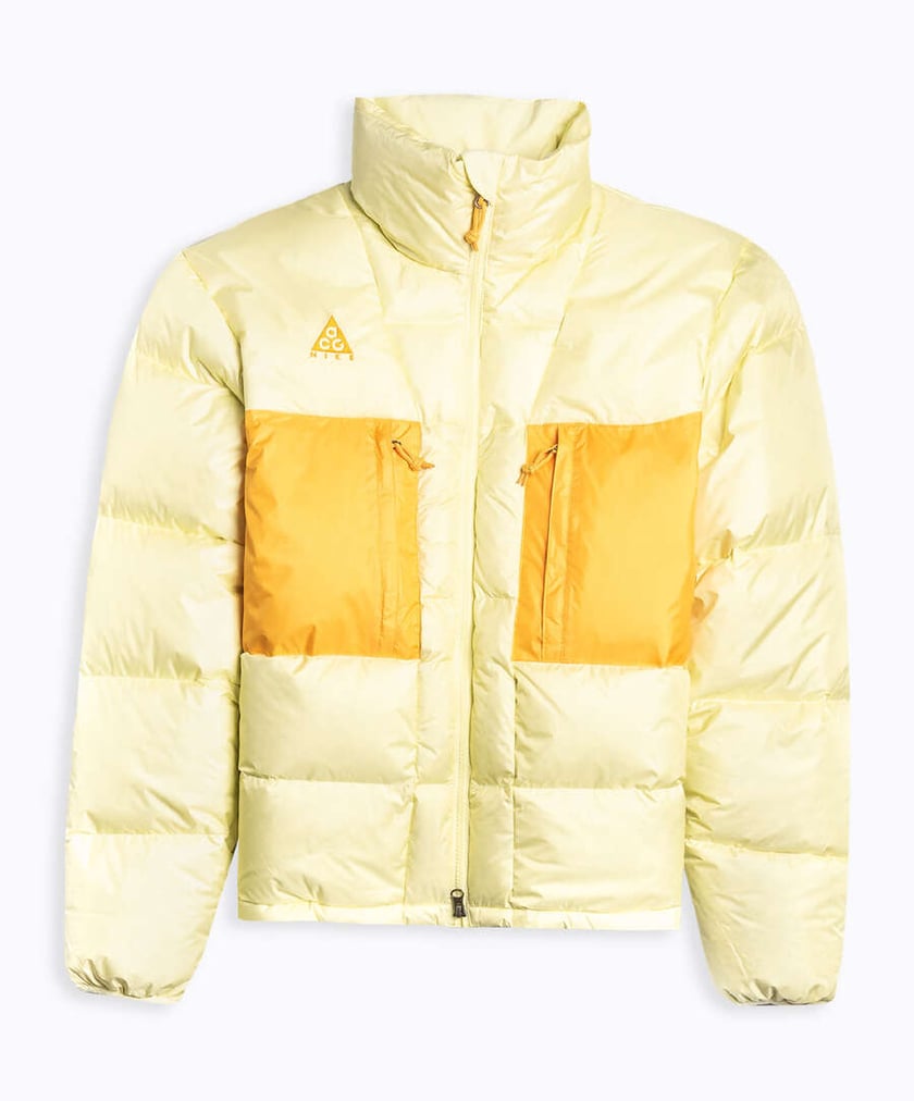 Piumino nike uomo shop giallo