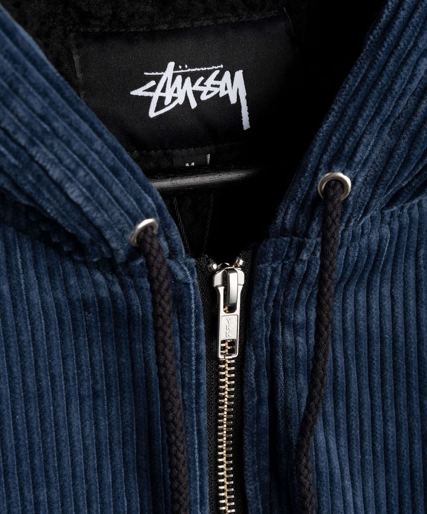 Casaco Stussy Wide Wale Work Homem Azul 115540 NAVY Compre Online