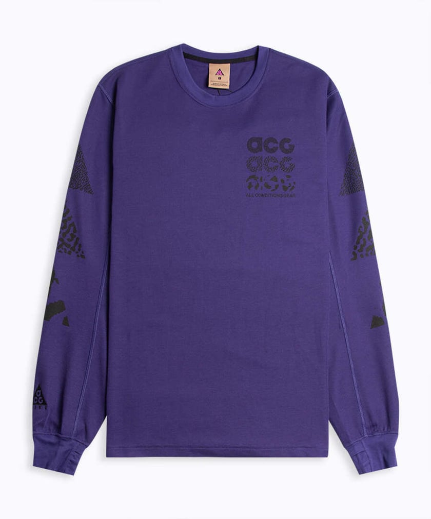 T Shirt a Manches Longues Nike ACG GX Waffle Homme CD7656 547 FOOTDISTRICT
