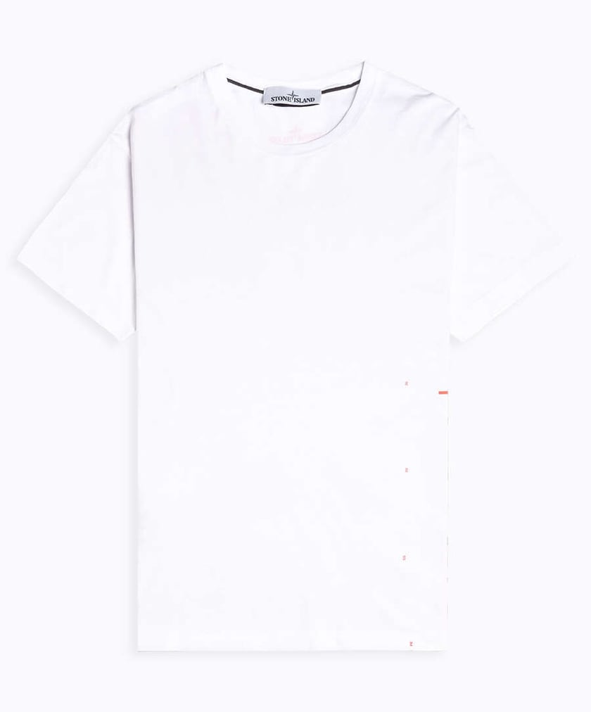 Stone Island - Logo cotton t-shirt White - The Corner