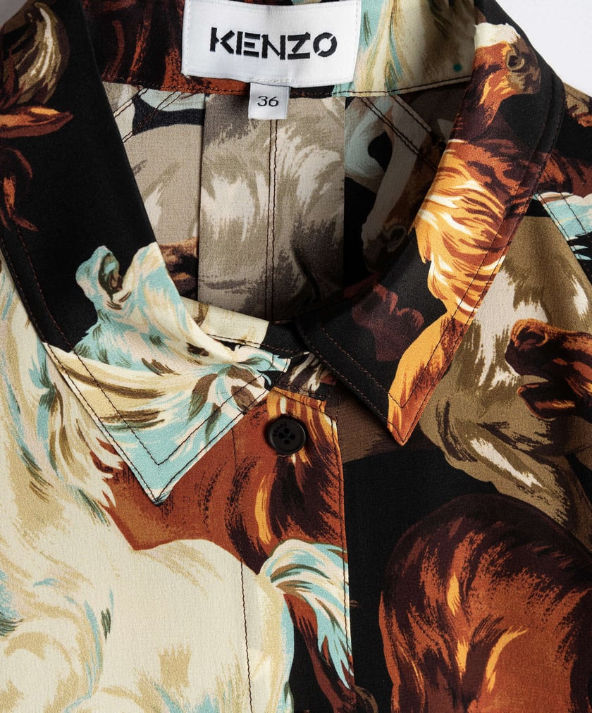 Kenzo shirt lange mouwen hot sale