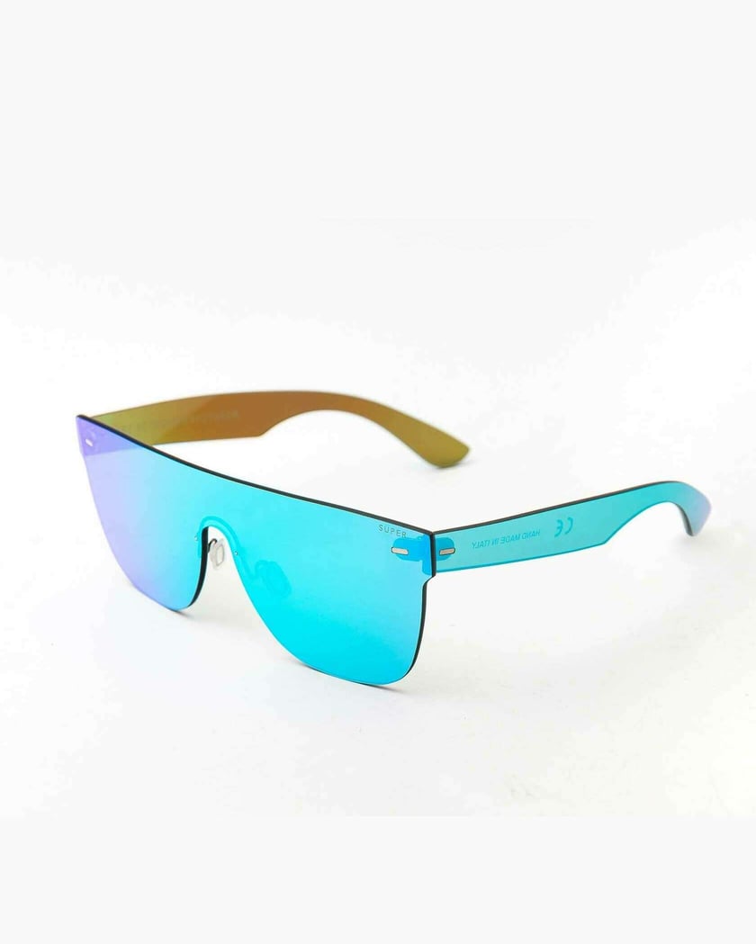 Super by RetroSuperFuture Tuttolente Flat Top Azure Sunglasses