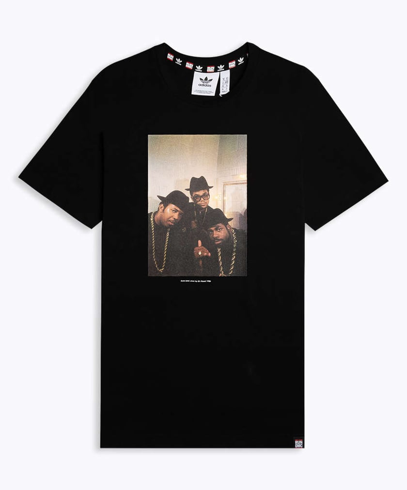 adidas x RUN DMC x Eli Reed Men s Short Sleeve T Shirt