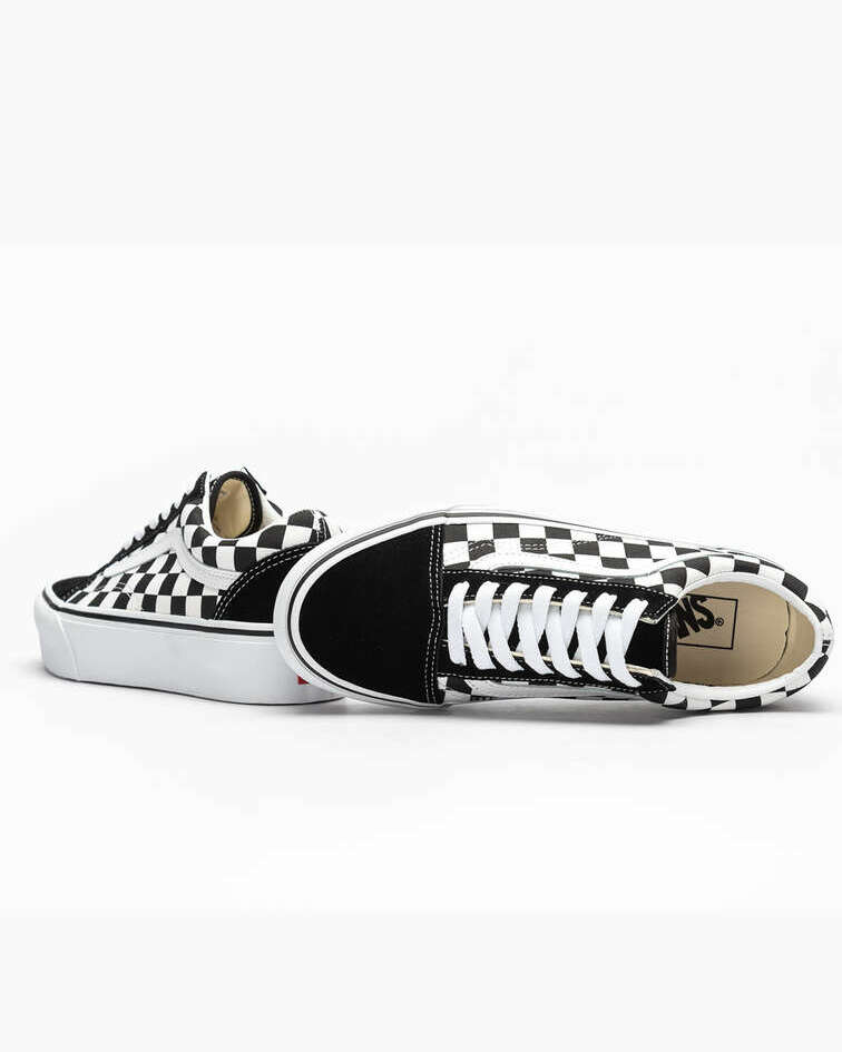 Vans primary check old skool platform cheap