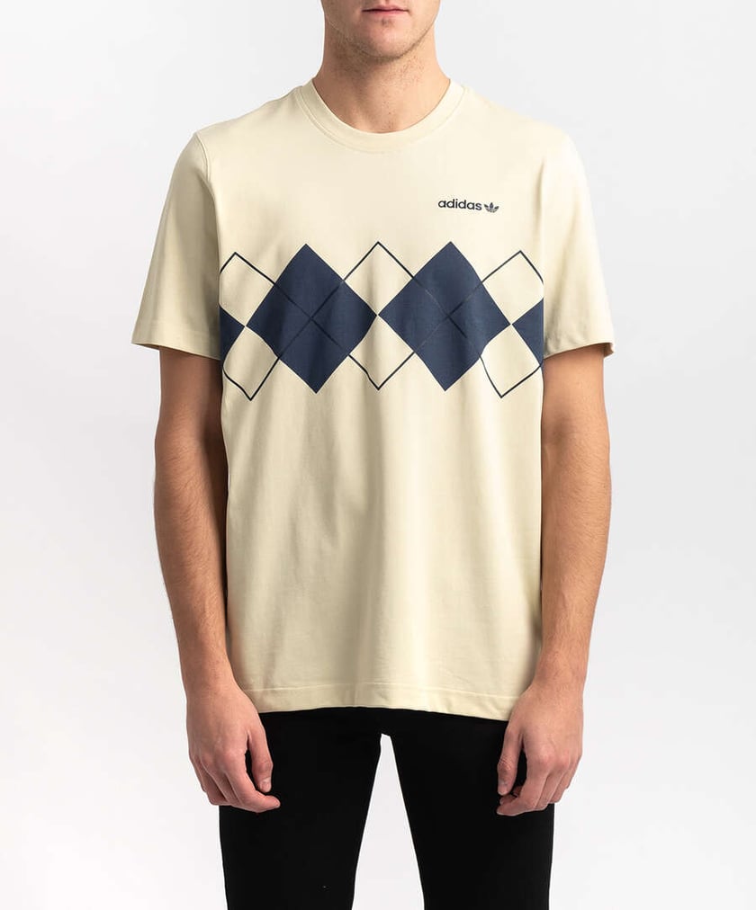Adidas argyle best sale tee
