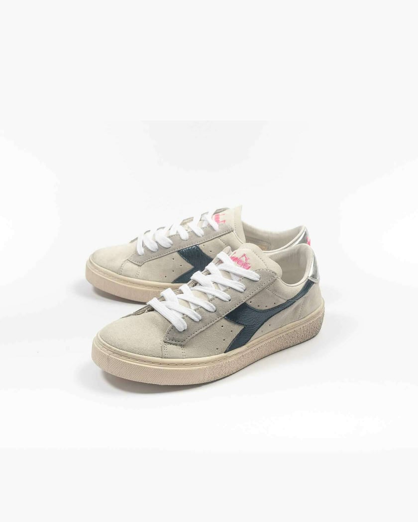 Diadora Montecarlo Suede Wax W White 201.174780 C4656 FOOTDISTRICT