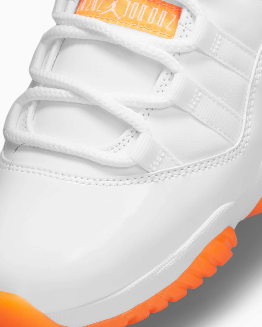 Air Jordan 11 Women s Retro Low Bright Citrus White AH7860 139 FOOTDISTRICT