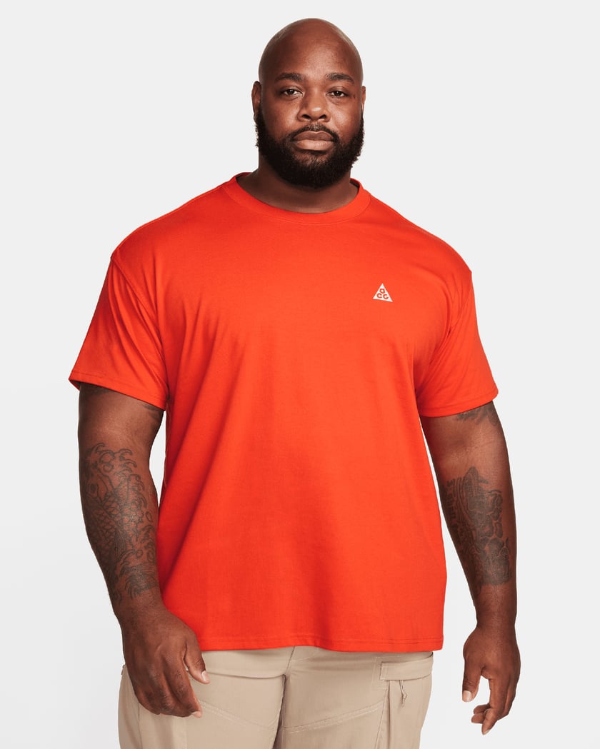 Camisetas nike hombre naranja shop