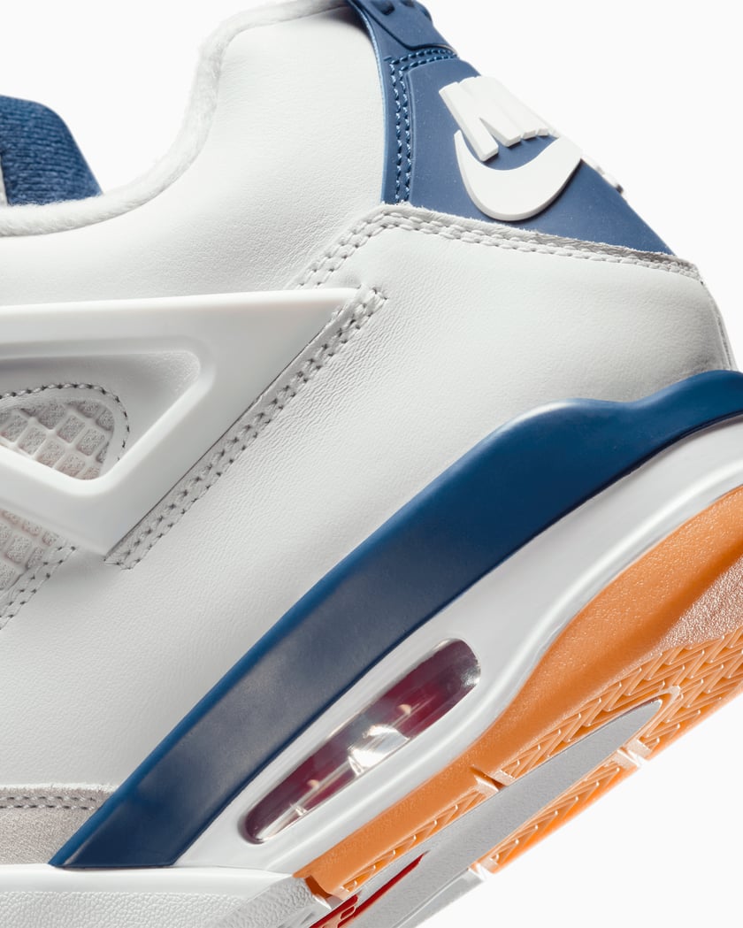 シューズ(男性用) Nike SB Air Jordan 4 White Navy 27cm Nike SB x Air Jordan 4 Retro SB - Summit White / White