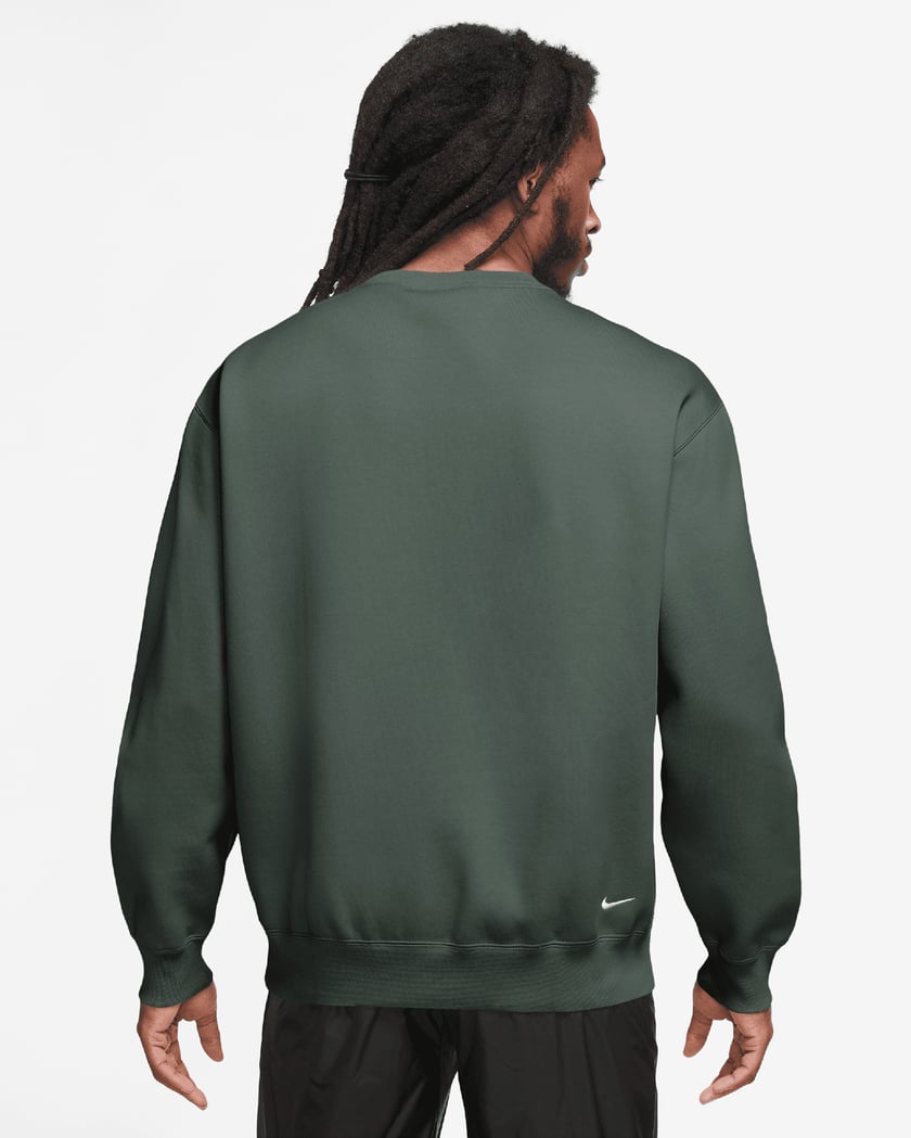 Nike ACG Therma-FIT Unisex Fleece Sweatshirt Green DX9611-338 | FOOTDISTRICT