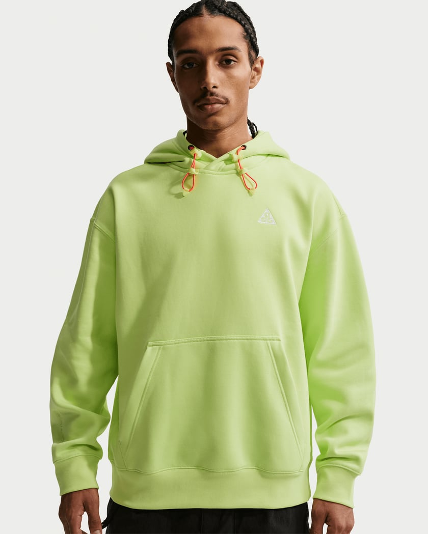 nike acg yellow hoodie