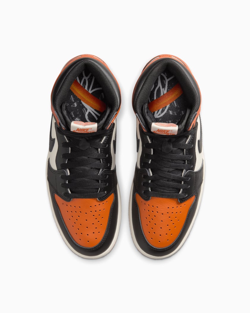 Shattered Backboard Jordan Low Naranja Con Negro Air Jordan Retro