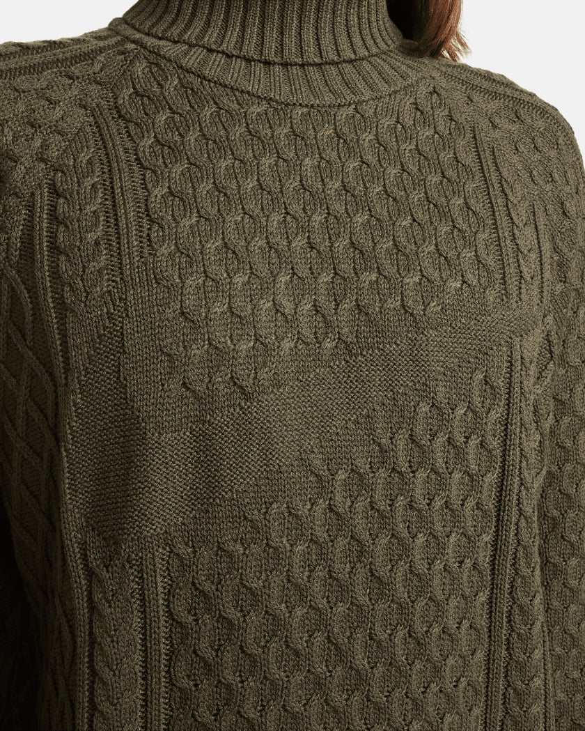 Nike polo neck jumper online