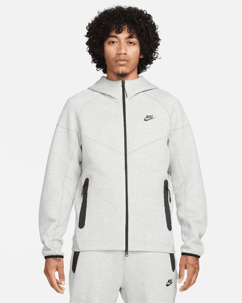 Nike Sportswear Tech Fleece Windrunner Men s Hooded Jacket Gray